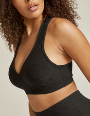 black sports bra
