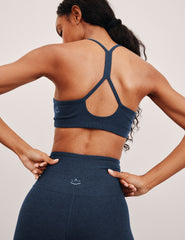 blue racerback bra top.