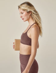 red slim racerback bra top.