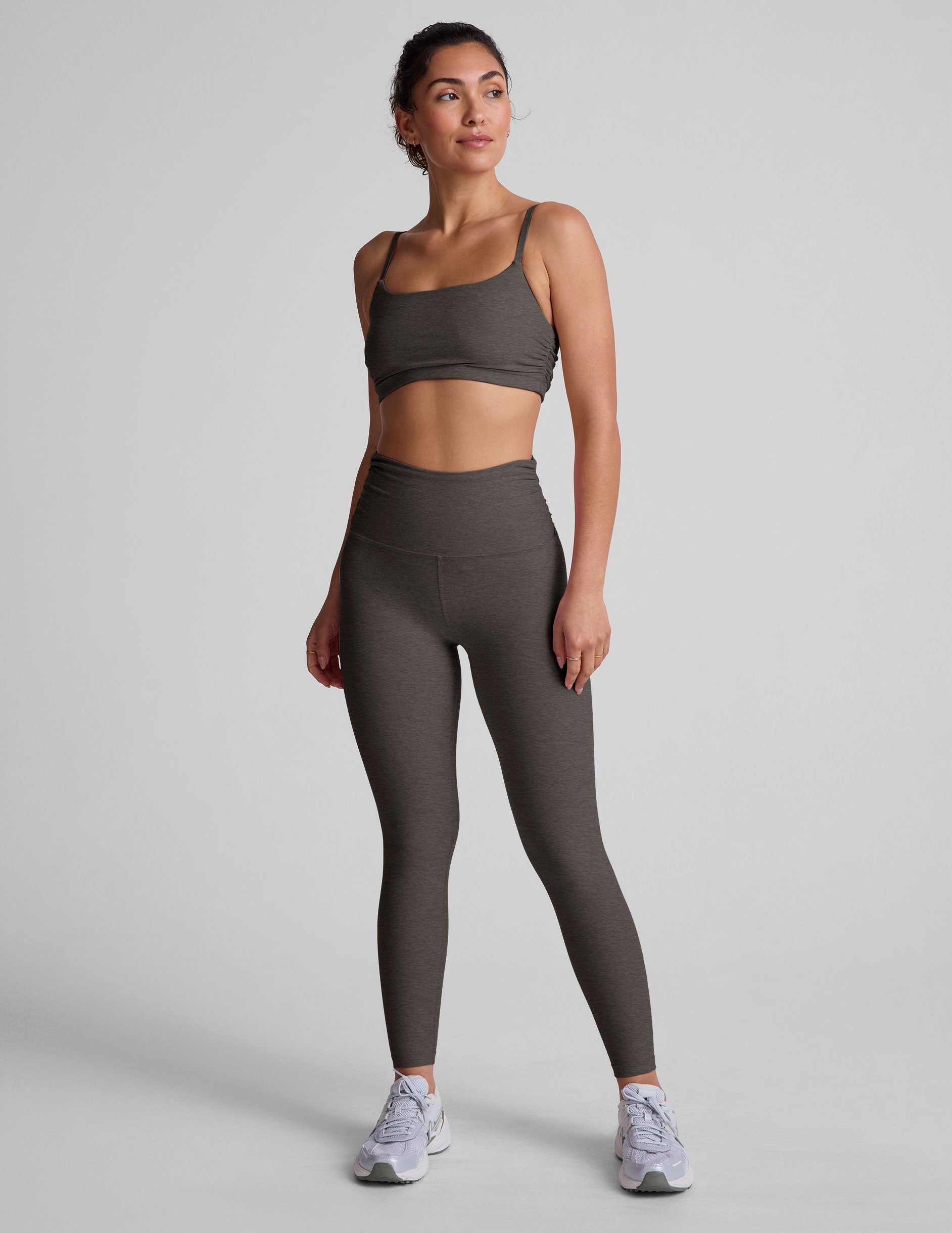 Spacedye Raise The Barre Shirred Bra